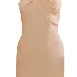 Robe Moulante Asymétrique Gris Pierre Effet Lin à Détail Noeud -Jupe Lumine Soldes Boutique 01105f99cd1422f25b09635602902385fda54171 cnd5473 5