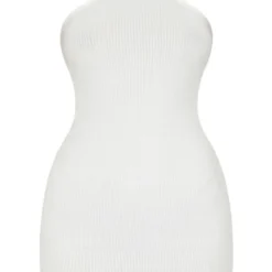 Robe Moulante Blanche Côtelée Brossée à Dos Nageur -Jupe Lumine Soldes Boutique 01760abe3d330c5a9cb9d374a1b36e2624b03832 CMM1615 5