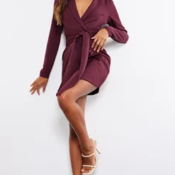 Robe Blazer Cache-coeur Prune -Jupe Lumine Soldes Boutique 024ba5f468c186a2927bb656ed70f790707640b9 cnb8482 3