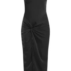 Robe Longue Asymétrique En Mousseline De Soie Noire à Découpe Et Détail Torsadé 9 Robe Longue Asymétrique En Mousseline De Soie Noire à Découpe Et Détail Torsadé -Jupe Lumine Soldes Boutique 03ec72ad87e8f7470224ca547074a2375dfa784b cne1552 5