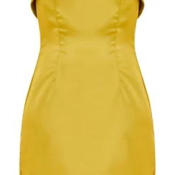 Robe Bustier Droite Satinée Vert Olive à Bordure Repliée -Jupe Lumine Soldes Boutique 04f7d4c617ef65f916c68ee2b13b7014fa3c6204 cnd5940 5