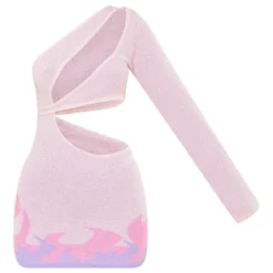 Robe Moulante En Maille éponge Lilas à Flamme Et épaule Unique -Jupe Lumine Soldes Boutique 05221bf8972e8c583ea0d0ebe7c8dd0babd08068 cnc6529 5