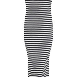 Robe Longue Asymétrique Texturée Noir & Blanc à Rayures -Jupe Lumine Soldes Boutique 062a0df6e304073c8718a8cde4290ad385958af9 cnd8937 5