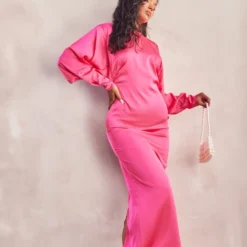 Robe Longue Satinée Rose Vif à Manches Oversize 7 Robe Longue Satinée Rose Vif à Manches Oversize -Jupe Lumine Soldes Boutique 06ba8bf77e56ac824362861a9fc1a4e190064c81 cnd7548 3