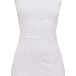 Robe Moulante Côtelée Rose Tendre à Corset Et Détail Coutures -Jupe Lumine Soldes Boutique 09aa347978229ce12e03837ec8d6e9f581b4432e cnd5500 5