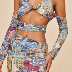 Robe Moulante Multicolore Imrpimé Collage Vintage à Dos Nu Noué -Jupe Lumine Soldes Boutique 0a8c52ebb175d0260165a6f4ef627f67eebc3256 cnc2237 4