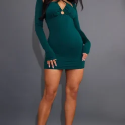 Robe Très Moulante Vert émreraude à Empiècement Et Manches Longues 7 Robe Très Moulante Vert émreraude à Empiècement Et Manches Longues -Jupe Lumine Soldes Boutique 0aca06160cc1df1ba5c013e23cab13fb60adce3b cnc2295 3