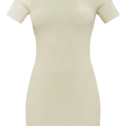 Mini Robe Basique En Maille Tricot Vert Sauge à Dos Ouvert -Jupe Lumine Soldes Boutique 0ae9e033043b228894458ed42307d17041d87573 cmw3870 6