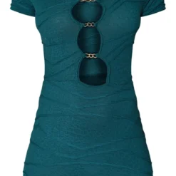 Robe Moulante Bleu Sarcelle Foncé Clair Texturée à Découpes Gouttes D'eau Et Empiècements 9 Robe Moulante Bleu Sarcelle Foncé Clair Texturée à Découpes Gouttes D'eau Et Empiècements -Jupe Lumine Soldes Boutique 0c6039bc6549b31432d437e241d8426ad3842b3b cnb8090 5