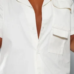 Robe Chemise Cargo écru Oversize à Poches Et Manches Courtes 8 Robe Chemise Cargo écru Oversize à Poches Et Manches Courtes -Jupe Lumine Soldes Boutique 0c63d1aeb14bb2f0825ea60708df3e6d7437f525 cna1003 4