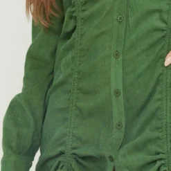 Robe Chemise En Velours Côtelé Kaki Doublement Froncée -Jupe Lumine Soldes Boutique 0cfede1b4ea4230702b46b3f1dfec8650f340549 cmu2530 5