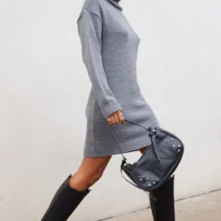 Robe Pull Grise Basique En Maille Tricot à Col Roulé 7 Robe Pull Grise Basique En Maille Tricot à Col Roulé -Jupe Lumine Soldes Boutique 0e05b7463fccd8255c215b454cb67fe2be2a3f2e cmz8167 3