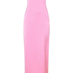 Robe Longue Fendue Rose à Bretelles -Jupe Lumine Soldes Boutique 0e51ab489f5fa61d7f01a22e0350a8c56432a4a7 cne1544 5