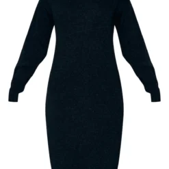 Robe Pull Mi-longue En Maille Noire à Boucle Et Col Roulé -Jupe Lumine Soldes Boutique 0e63dfc9f48988217a5c322bfa4fa80d4795fa68 cnc5808 5
