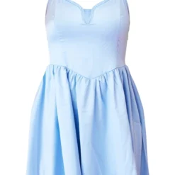 Robe Patineuse Satinée Décolletée Bleu Ciel à Dos Nu -Jupe Lumine Soldes Boutique 0f481b96a71b37bd5ae2e2c4f6cc4e9ca60c4e2a cnd7591 5