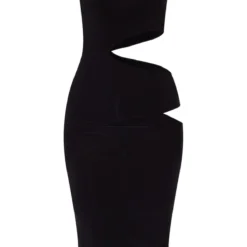 Robe Longue Moulante Noire à Lanières Et Découpes -Jupe Lumine Soldes Boutique 106960ffb53e84ce928f40e524720b202e4eed94 CND2283 5