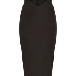 Robe Mi-longue Satinée Noire à Barre En V Plongeante Et Buste Plissé 9 Robe Mi-longue Satinée Noire à Barre En V Plongeante Et Buste Plissé -Jupe Lumine Soldes Boutique 121e69e458ad3e9f3b9f2de9f551aa1843008756 cnc7788 5