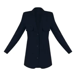 Robe Blazer Noire Oversize à Manches Plissées Et Effet Superposé -Jupe Lumine Soldes Boutique 12218c4b13bf6e1489fcc3a99bb7804d16c65b73 cmv9137 5