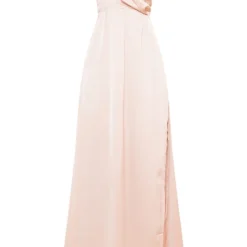 Robe Longue Fendue Satinée Champagne -Jupe Lumine Soldes Boutique 15b7c378dad7d450be063ddd85692a66518657a9 clq1380 5