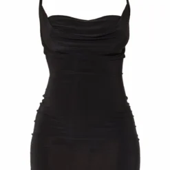 Robe Très Moulante Noire à Col Bénitier -Jupe Lumine Soldes Boutique 160f85379894e3b6fbe09412efa2da05bd87d29f cmv1402 6