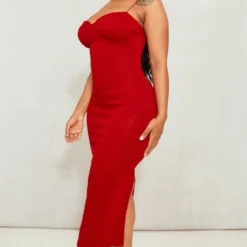 Shape Robe Mi-longue Plissée Rouge à Bretelles Et Bonnets 6 Shape Robe Mi-longue Plissée Rouge à Bretelles Et Bonnets -Jupe Lumine Soldes Boutique 167e3cb86c5021fc88bba6ff399f6b9453524265 cne9572 3