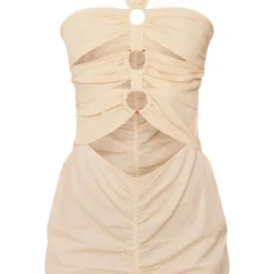 Robe Moulante Dos Nu En Effet Lin Crème à Multiples Découpes Et Anneaux -Jupe Lumine Soldes Boutique 171ca1aa299afc9ed7457d1a392a355b160bad4f cne1374 5