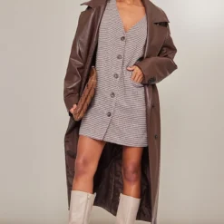 Robe Blazer Style Gilet Oversize Chocolat En Maille Sergée à Carreaux 7 Robe Blazer Style Gilet Oversize Chocolat En Maille Sergée à Carreaux -Jupe Lumine Soldes Boutique 17e18a7b9add2853fb42feddaef110bbf3749e02 cnb7162 1