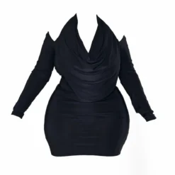 Plus Robe Moulante Noire à Col Bénitier 9 Plus Robe Moulante Noire à Col Bénitier -Jupe Lumine Soldes Boutique 18b24ec7fbfe446b13b6015cdf222f8eec623979 cna5215 5