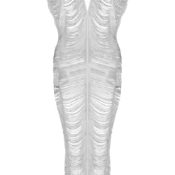Robe De Plage Longue Blanche à Franges à Décolleté -Jupe Lumine Soldes Boutique 19c076e68b484d233b0b7bca417cac4f76f6a70a cnd7826 5