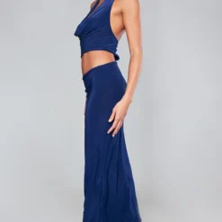 Robe Moulante Mi-longue Bleu Marine à Découpes Et Col Bénitier 7 Robe Moulante Mi-longue Bleu Marine à Découpes Et Col Bénitier -Jupe Lumine Soldes Boutique 1c1eef7e6a685c4994806c03267f3f8c5ebda39f cnc5925 3