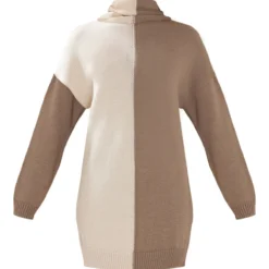 Robe Pull En Maille Café Au Lait Colourblock à Col Roulé 9 Robe Pull En Maille Café Au Lait Colourblock à Col Roulé -Jupe Lumine Soldes Boutique 1c6b261b8906b58911d866b202eca6ea01a39058 cnc0910 5