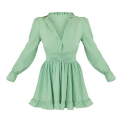 Robe Chemise Vert Sauge Resserrée à La Taille 9 Robe Chemise Vert Sauge Resserrée à La Taille -Jupe Lumine Soldes Boutique 1cd5ea054b8a981496fa2219329f8ca72b8a94dc cms1631 5