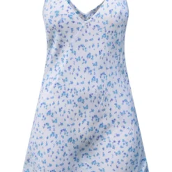 Robe Droite Bleue à Petites Fleurs Et Bretelles -Jupe Lumine Soldes Boutique 1d44e8f6381790425cccf60866f34d94facd43fb cnd6435 5