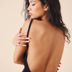 Robe Mi-longue En Acétate Noire à Bretelles Et Dos Plongeant Détail Noeud 8 Robe Mi-longue En Acétate Noire à Bretelles Et Dos Plongeant Détail Noeud -Jupe Lumine Soldes Boutique 1e715386b5c83e22de6dfd9266e3d7165acb5e7e cnd5838 4