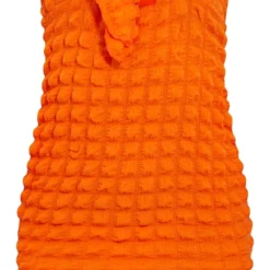 Robe Bustier Moulante Orange Texturée Nouée Sur Le Devant -Jupe Lumine Soldes Boutique 1f0b91afc3a62bebf5037db6850cfa6163808d18 cmz4639 6