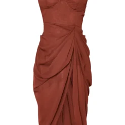 Robe Mi-longue Chocolat Drapée Détail Armatures 9 Robe Mi-longue Chocolat Drapée Détail Armatures -Jupe Lumine Soldes Boutique 20aefd3a1b99ea0588285eff0e060b6de5026dea cmz9088 6