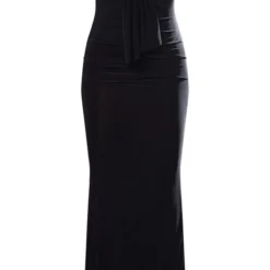 Robe Longue Bustier Noire Très Moulante à Détail Torsadé -Jupe Lumine Soldes Boutique 23da2422f7ef786e805a5891ee595e8a0ef75547 cnc3567 5