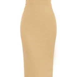 Robe Mi-longue Bustier Côtelée Camel à Armatures -Jupe Lumine Soldes Boutique 24cddcc23fd0dd87b2e2d12eb14479d129d6ccf3 cnd2293 5