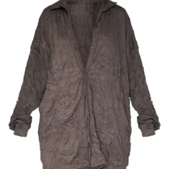 Robe Chemise Oversize Plissée Style Froissé Kaki -Jupe Lumine Soldes Boutique 26275cc9e3a8f07dfda14ea2f5ea9d7ac5061c87 cnb1024 5