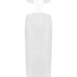 Robe De Plage Blanche Découpée à Anneau Et Manches Bouffantes -Jupe Lumine Soldes Boutique 292bd644753bcf5fcf125b98a6028f9a6848ce4f cnd3602 5