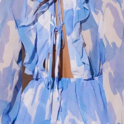 Robe Droite En Mousseline De Soie Bleu Ciel Imprimé Abstrait à Dos Noué 8 Robe Droite En Mousseline De Soie Bleu Ciel Imprimé Abstrait à Dos Noué -Jupe Lumine Soldes Boutique 29c03c5f6f4635fb575fc5b9187e6eaad03c791a cmz4679 5