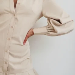 Robe Chemise Gris Pierre à Volants -Jupe Lumine Soldes Boutique 2a2ad87b33c680d5515043e4168d0215c8f98d5b CMM4341 4