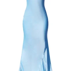 Robe Longue Satinée Bleue à Dos Nu Arrondi -Jupe Lumine Soldes Boutique 2a2c2f419df69f97b4d492dbd2feb72155c61820 cnd9175 5
