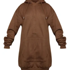 Robe Sweat Espresso à Capuche Et Poche Oversize Devant -Jupe Lumine Soldes Boutique 2bee633261ab4409d1064af70973a51239e19e24 cnb9651 5
