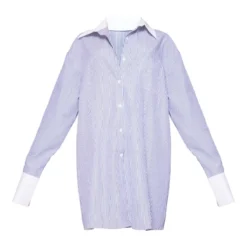 Robe Chemise Oversize Bleue à Rayures Et Col Contrastant 9 Robe Chemise Oversize Bleue à Rayures Et Col Contrastant -Jupe Lumine Soldes Boutique 2cadd7684fad5d2a48135aa3f9fec86971cd8463 cnd1234 5