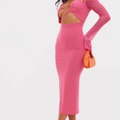 Robe Mi-longue Rose Moulante Découpée à Manches En Mesh 7 Robe Mi-longue Rose Moulante Découpée à Manches En Mesh -Jupe Lumine Soldes Boutique 2d0e7479b46d83c9241413d5617a8424d8085303 cna1155 3