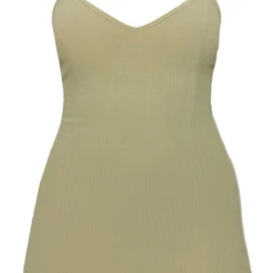 Robe Moulante Kaki à Bretelles Et Ourlet Fendu -Jupe Lumine Soldes Boutique 2d1b4396baff5b4cdaf5626f3e73b535406cd565 cnd8889 5