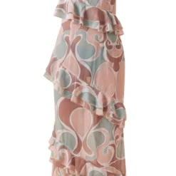 Robe Longue En Mousseline De Soie Multi à Imprimé Abstrait Et Volants 9 Robe Longue En Mousseline De Soie Multi à Imprimé Abstrait Et Volants -Jupe Lumine Soldes Boutique 2d35bc1b0b0768d434bb46d44a032ed1319db915 cnd7601 5