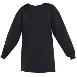 Robe Sweat Basique Noire Oversize à Col Ras -Jupe Lumine Soldes Boutique 2ee0b1cb3f7106a06af8145dd2f6cdb599ee64ef cmo7431 6