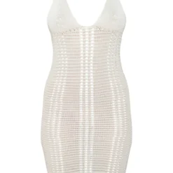 Robe Mi-longue En Maille Crochet Crème -Jupe Lumine Soldes Boutique 31307517b597920a14491f4239543088c588b8f2 cnc8736 5